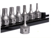 GRIPEDGE 10-PC RPT 1/4'' Drive Low-Profile Metric Hex Dual Action Driver Bit Set Part #DDHAM10S