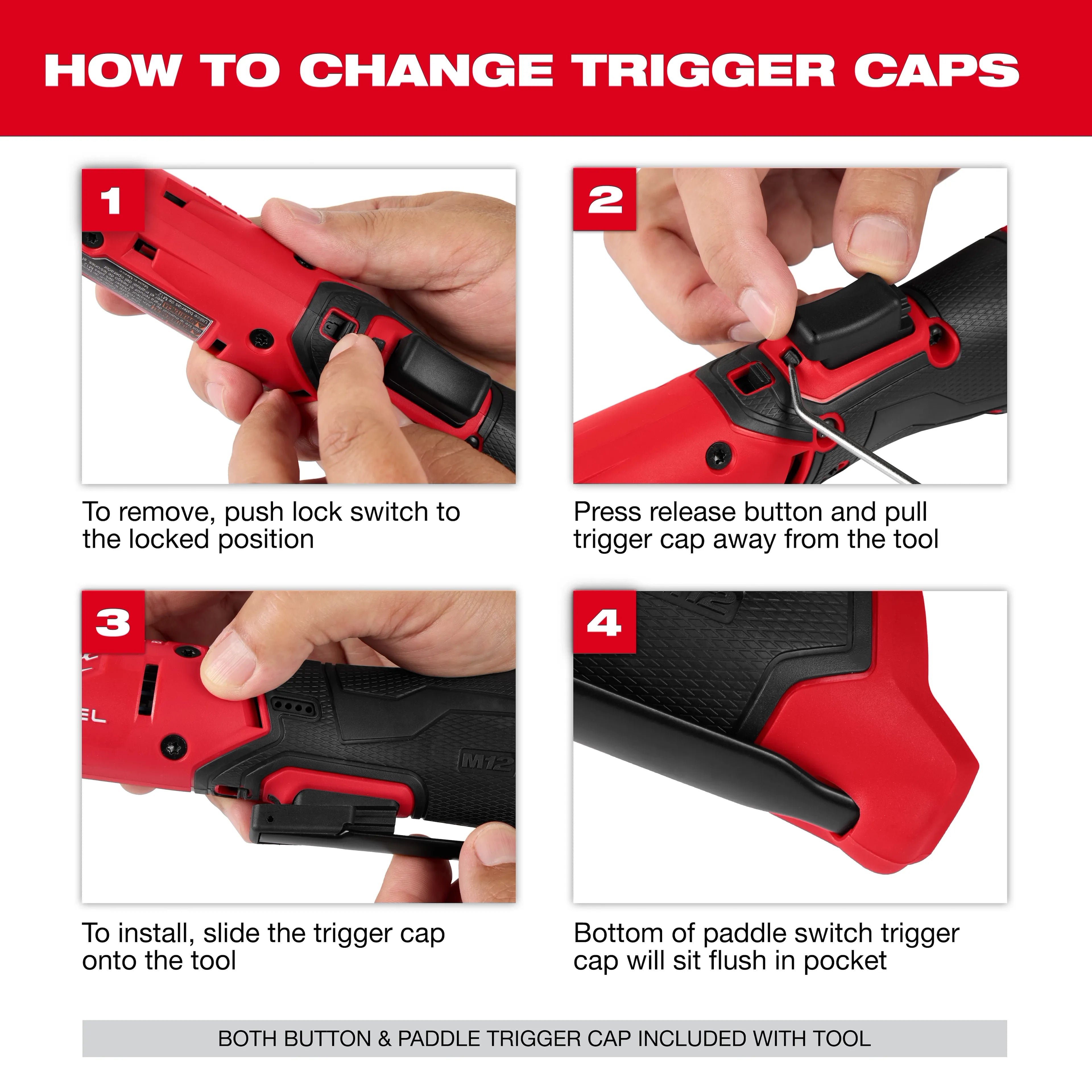 Milwaukee M12 FUEL™ 1/4" Extended Reach Ratchet