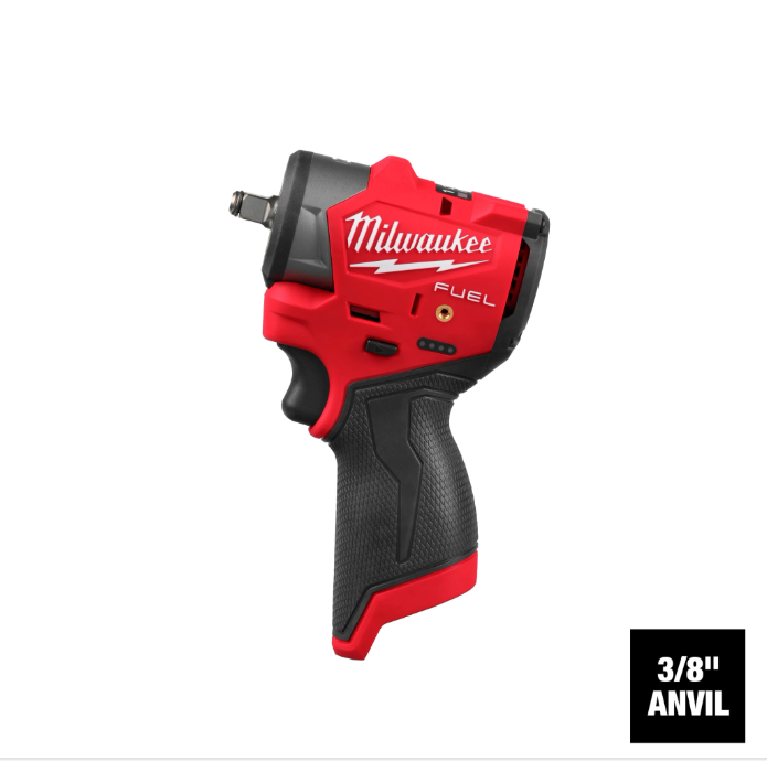 Milwaukee Tools M12 FUEL™ 3/8" Subcompact Impact Wrench w/ Friction Ring