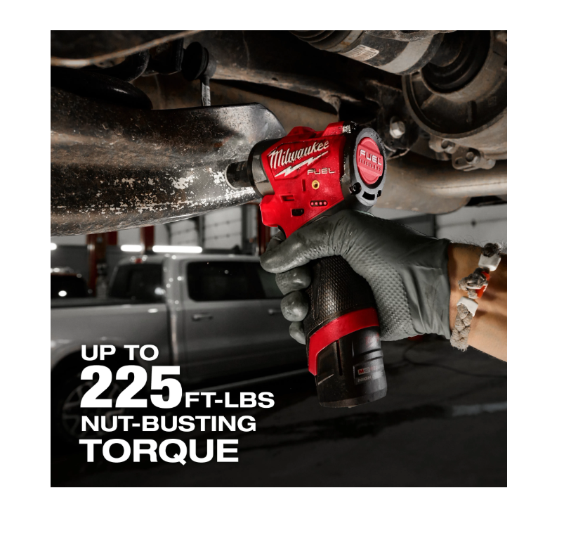 Milwaukee Tools M12 FUEL™ 3/8" Subcompact Impact Wrench w/ Friction Ring
