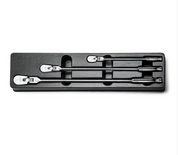 Capri Tools 90 Tooth Extra Long Locking Flex Head Ratchet Set