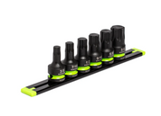 GRIPEDGE RPT Impact Hex Driver Set - 6-Pc 1/2’’ Drive Short SAE Part #IHCS6S