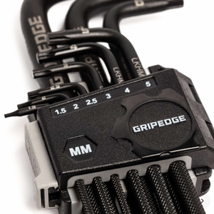 GripEdge 9-PC RPT Long Metric Hex Key Set