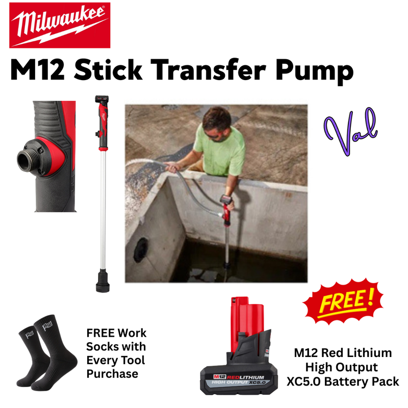 Milwaukee M12 Stick Transfer Pump