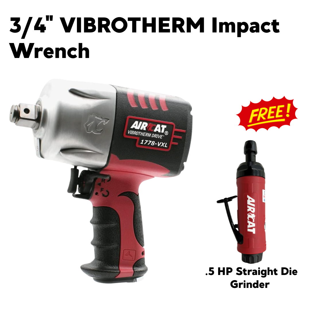 AIRCAT 3/4" VIBROTHERM Impact Wrench