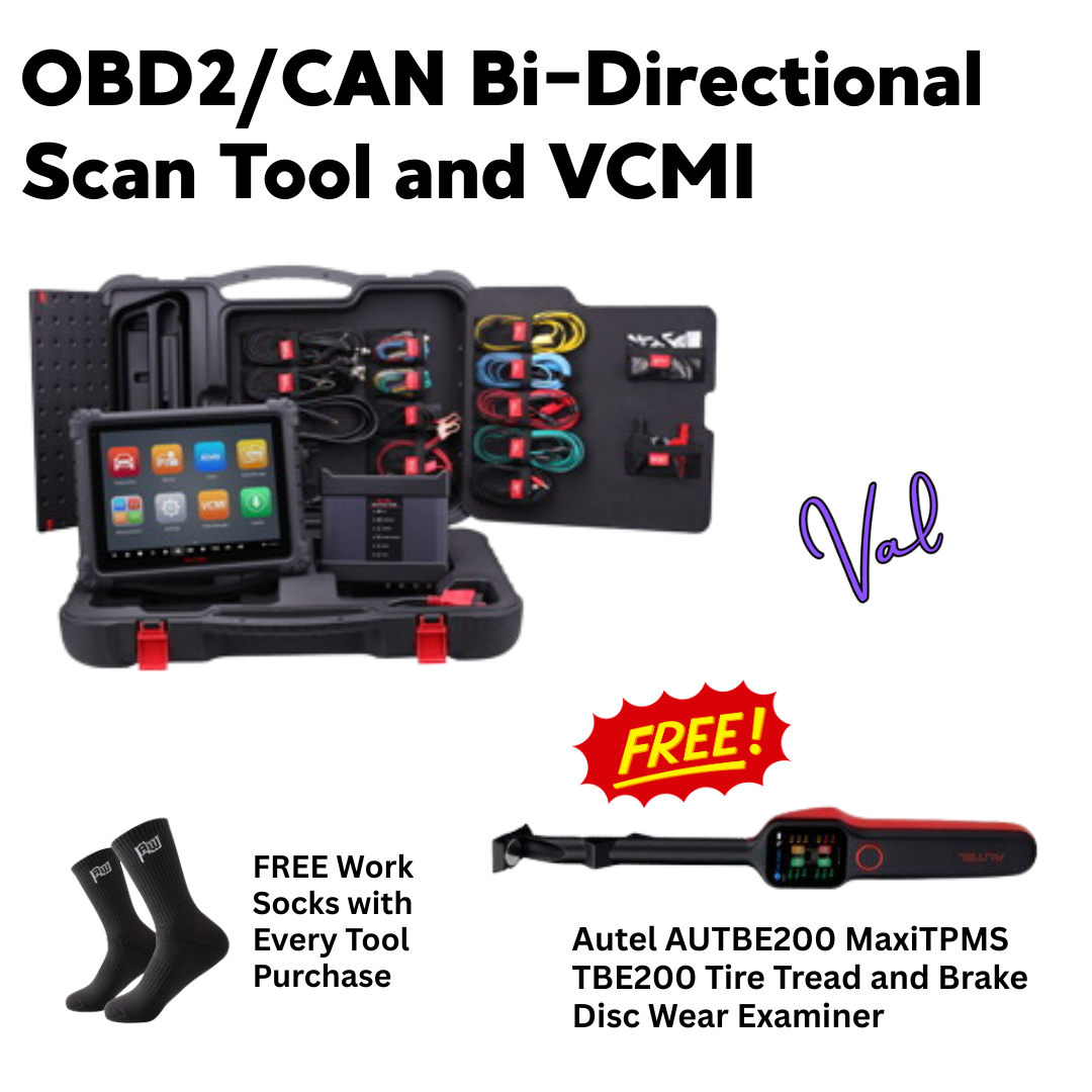 Autel OBD2/CAN Bi-Directional Scan Tool and VCMI