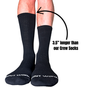 Boot Length Cotton Work Socks