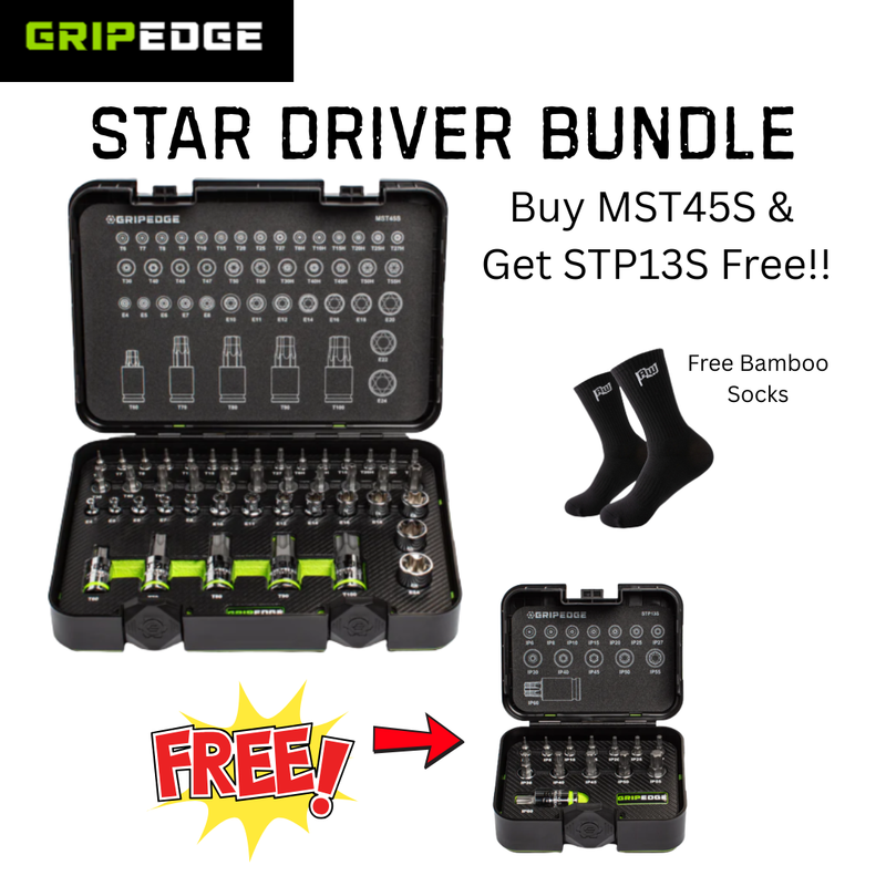 GripEdge | Ultimate RPT Star Driver Bundle | Buy MST45S & Get STP13S Free