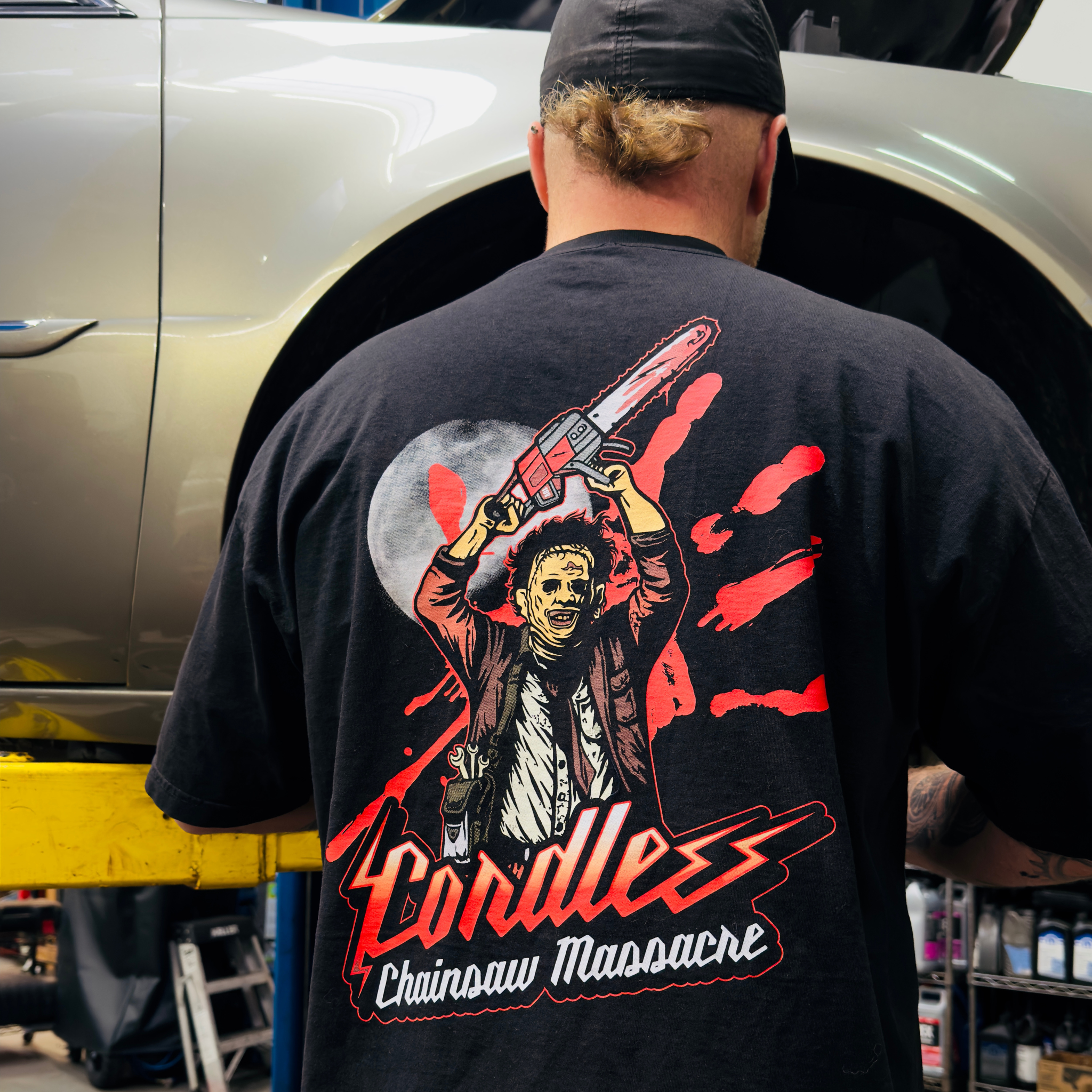 Cordless Chainsaw T-Shirt