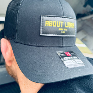 AW Richardson 112 Black Snapback