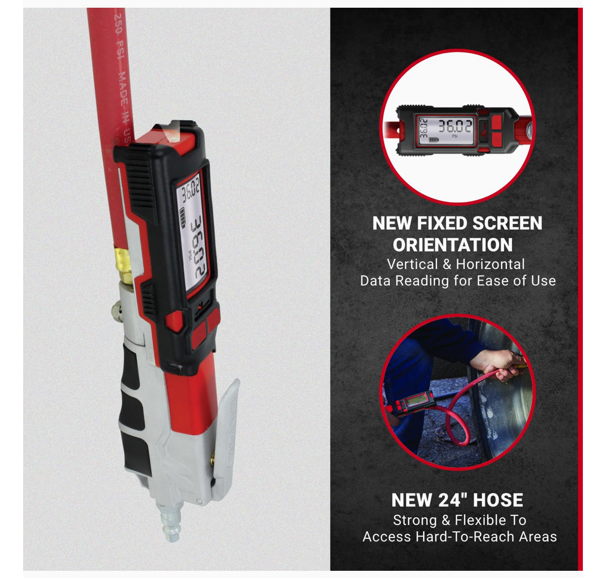 Milton® S-580eKIT Precision Digital Inflator