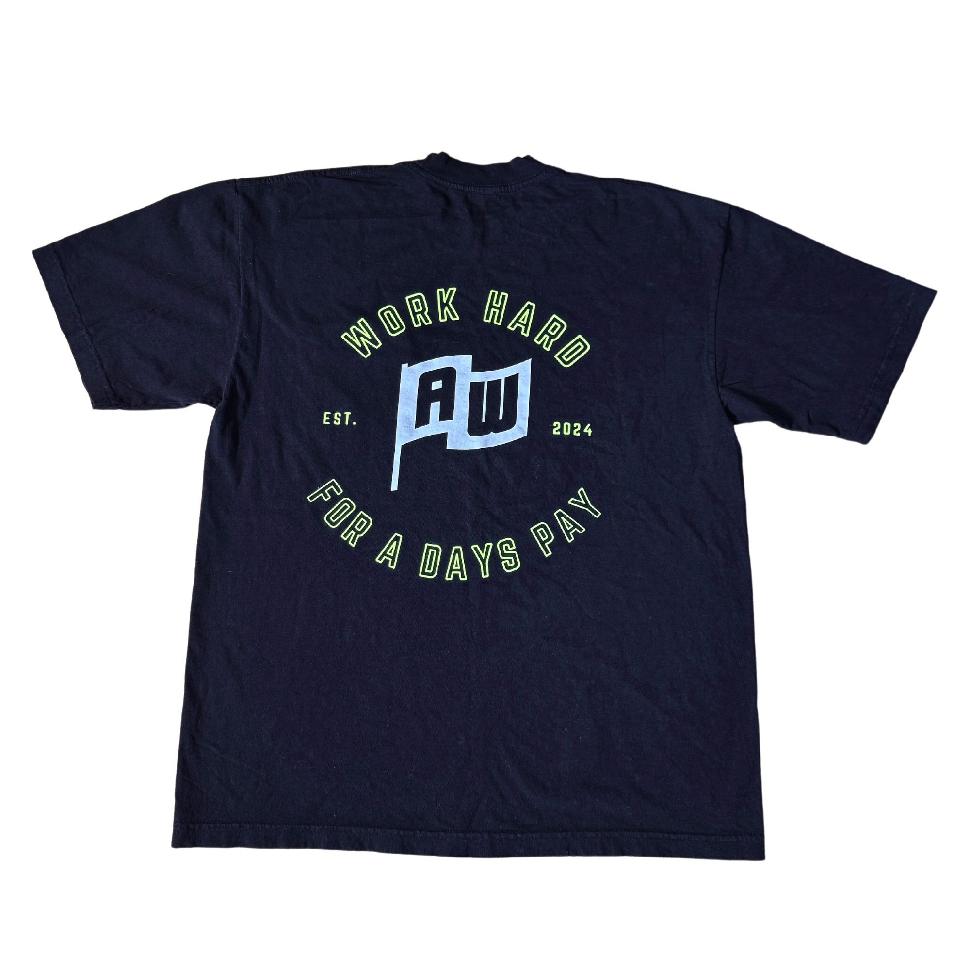 Days Pay Black Pocket T Shirt