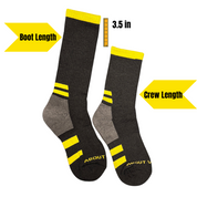 Boot Length Cotton Work Socks