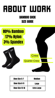 Bamboo Work Socks