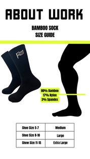 About Work Bamboo Socks