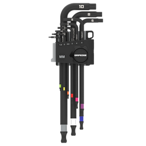 GripEdge 9-PC RPT Long Metric Hex Key Set