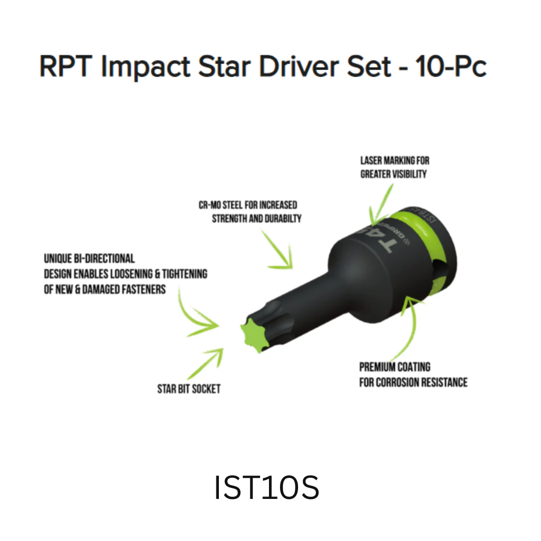 GripEdge 1/2" Impact Hex & Star Promo