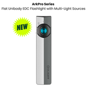 ArkPro Series – Flat Unibody EDC Flashlight with Multi-Light Sources