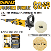 Dewalt Tools 12V Polisher Bundle