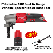 Milwaukee M12 Fuel 16 Gauge Variable Speed Nibbler Bare Tool
