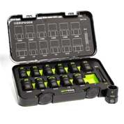 GripEdge 13-PC G-FORS 1/2" Drive Metric & SAE Master Socket Extractor Set