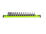 GRIPEDGE 13-PC RPT 1/4'' Drive Low-Profile Star Dual Action Driver Bit Set Part #DDSA13S