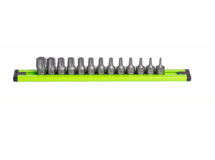 GRIPEDGE 13-PC RPT 1/4'' Drive Low-Profile Star Dual Action Driver Bit Set Part #DDSA13S