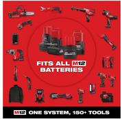Milwaukee M12 FUEL 1/4 Inch Subcompact Impact Wrench with Friction Ring (Bare Tool)