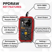 Power Probe PPDRAW Parasitic Drain Monitor
