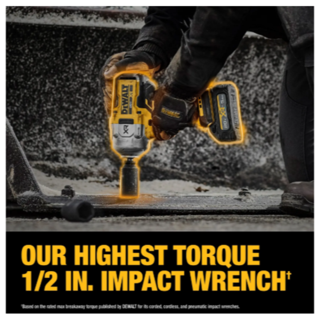 Dewalt 1/2" Impact Wrench & Ratchet Bundle