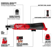 M12 Fuel 3/8" Ratchet