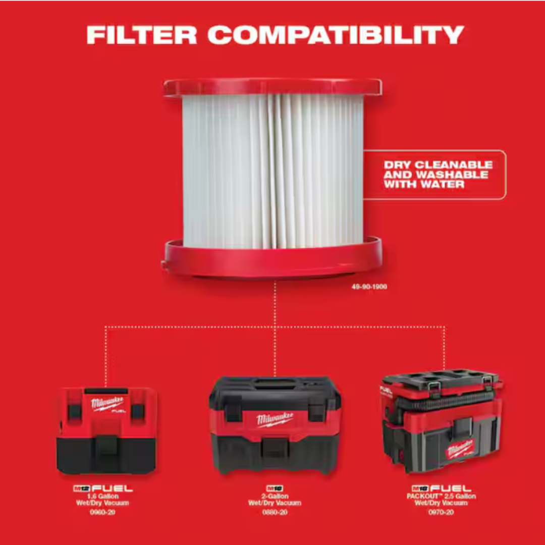 M18™ 2-Gallon Wet/Dry Vacuum with Free M18 XC5.0 Battery Promo