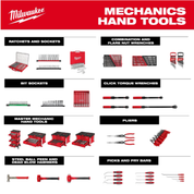 Milwaukee Tools 3/8” Drive Click Torque Wrench (20-100 ft·lbf) PREORDER