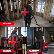 M18 FUEL 3-in-1 Backpack Vacuum 0895-20 with Free XC5.0 Battery