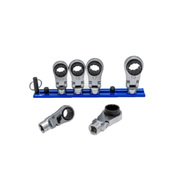 VIM Tools 6 PC. 12PT NANO FLEX OFFSET RATCHETING ATTACHMENT SET – 3/8″ DRIVE (14 – 19MM)