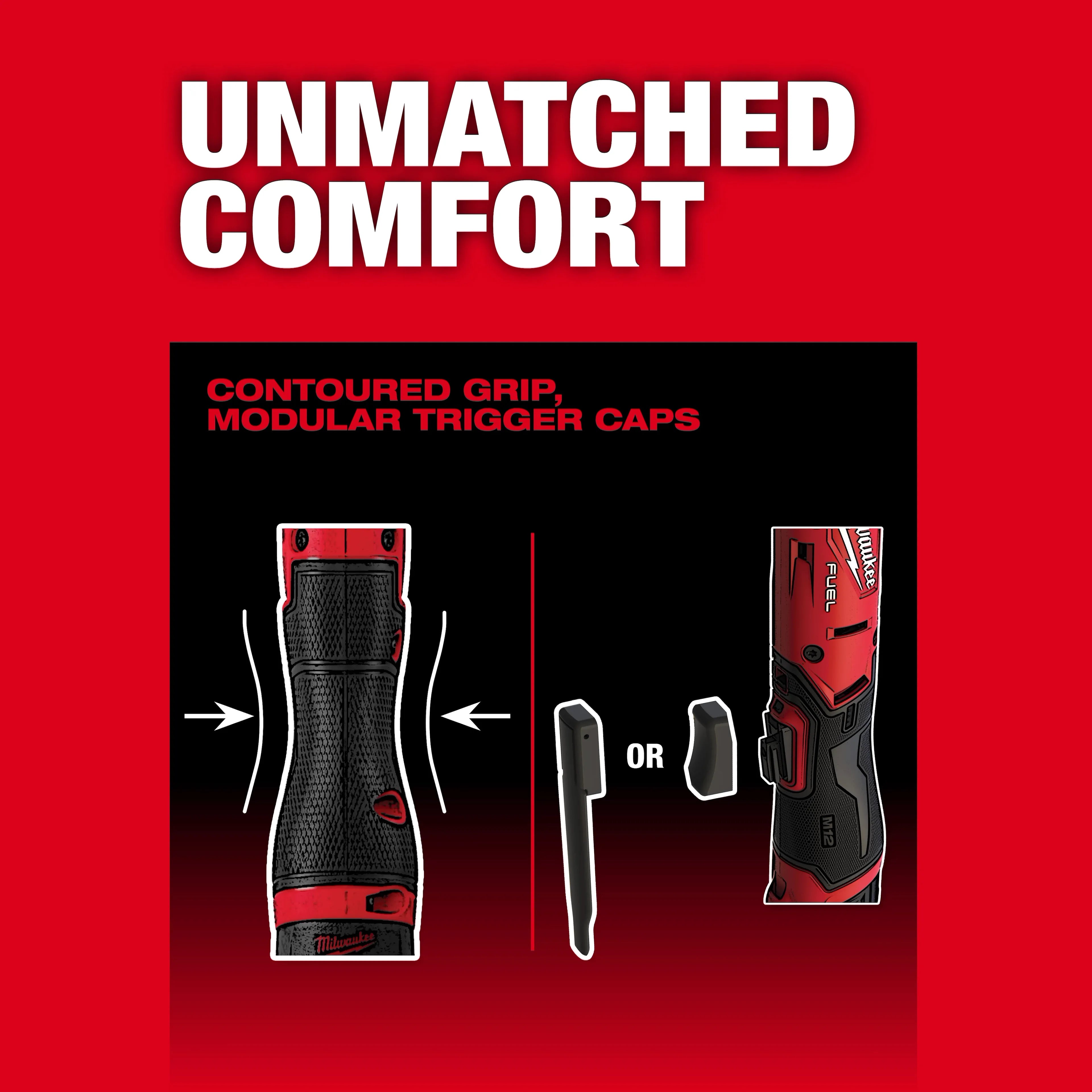 Milwaukee M12 FUEL™ 1/2" Extended Reach Ratchet