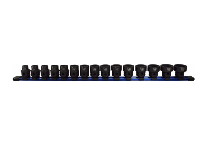 Astro Pneumatic 3/8″ Drive Metric 6-Point Shallow Nano Impact Socket Set – 19PCS