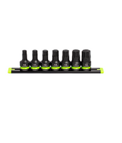 GRIPEDGE RPT Impact Hex Driver Set - 7-Pc 1/2’’ Drive Short Metric Part #IHCM7S