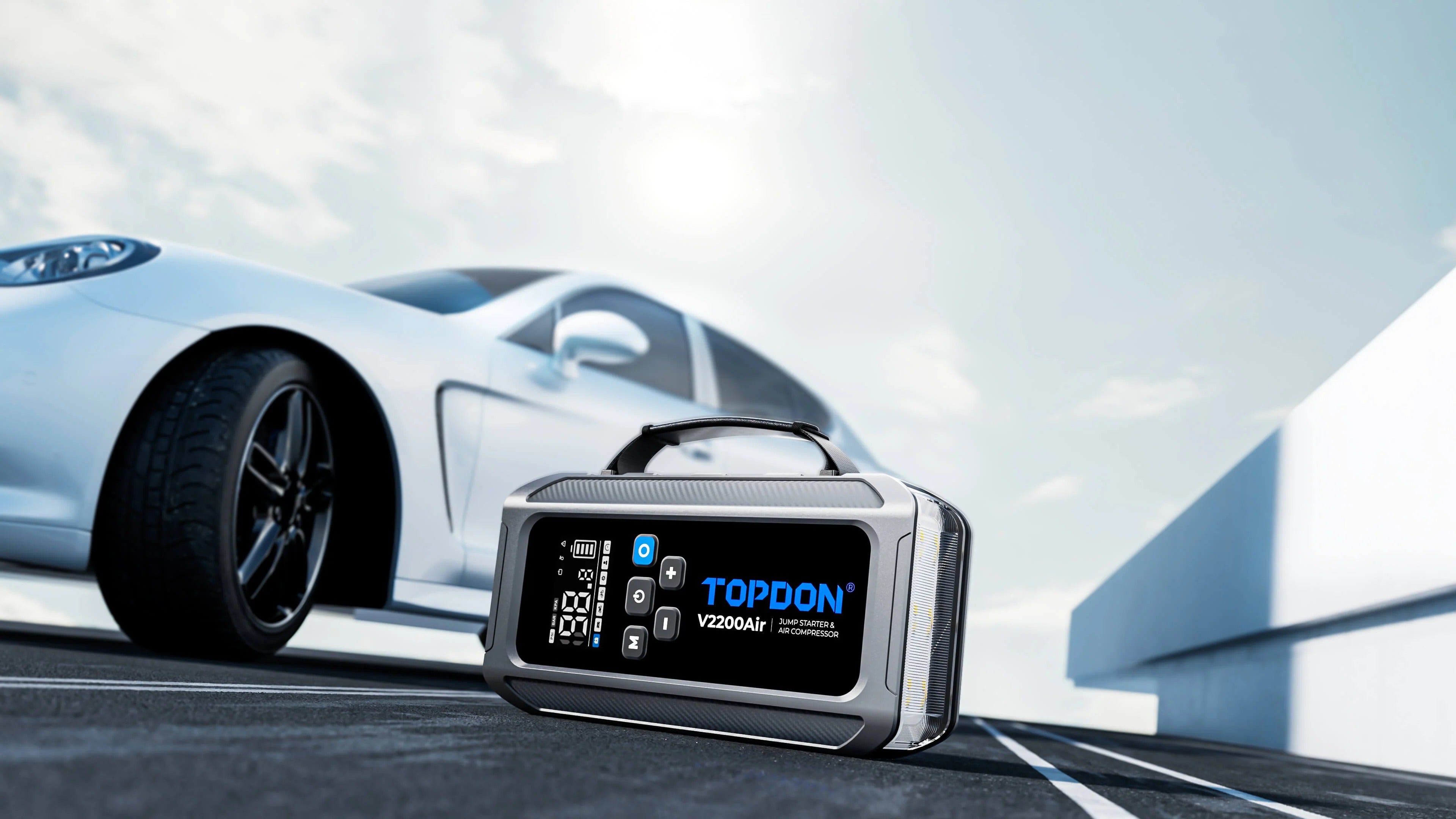 TOPDON V4000 HD One Jump Starter for All Your Heavy-Duty Needs