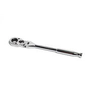 GripEdge 1/4" Drive Standard Flex Head 7/16 Hex Low Profile Dual Action Driver Ratchet - New Product