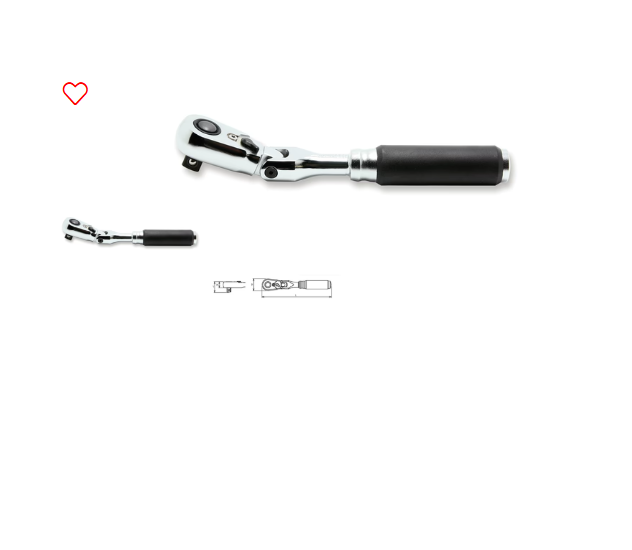 Koken 3/8" 72 teeth Flexible Head Length 178mm Quick Release Z-series