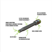 GripEdge Long Hex Driver Set PROMO