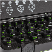 GripEdge 32 pc 1/4" & 3/8" Drive Metric & SAE Master Socket Extractor Set